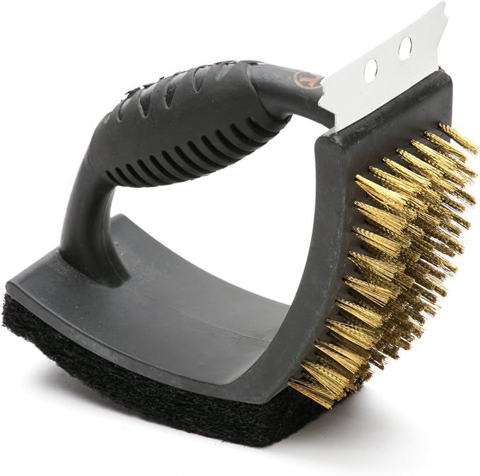 Outset Grill Cleaning Brush, V-Shaped BBQ Brush - Image 4