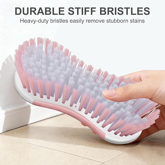 SetSail Multi-Purpose Scrub Brush of 2 Pack, Stiff Bristles Cleaning Brush - Image 4