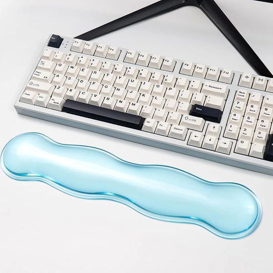 Clear Gel Keyboard Wrist Rest, Cute Ergonomic Wrist Rest by Sumgsn