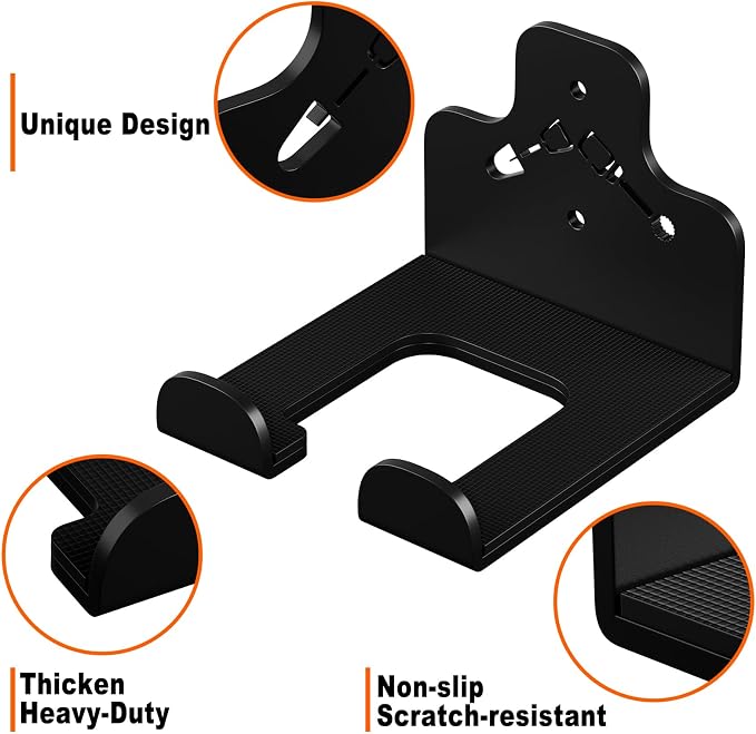 Garage Organization Storage Trimmer Rack, Garden Power Tool Hanger - Image 4