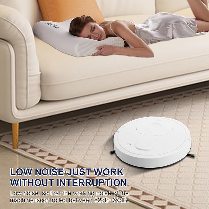 Mini Robot Vacuum Cleaner for Pet Hair, 1200Pa Suction - Image 4