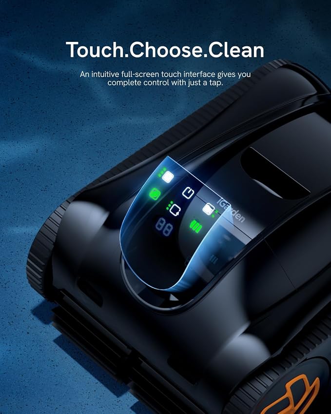 iGarden Pool Cleaner K60, 6H Cordless Robotic Pool Vacuum - Image 5
