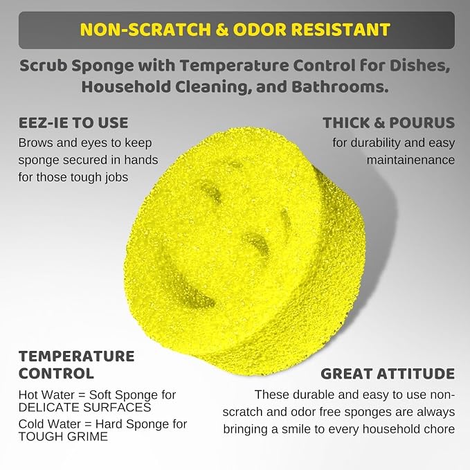 Smilyeez Smile Head for Scotch Brite Dishwand - Image 6