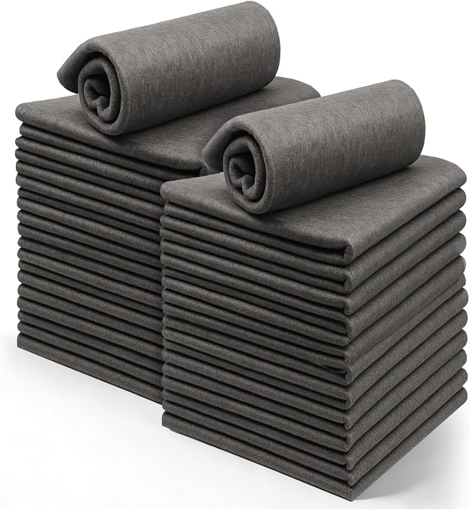20 Pcs Thickened Magic Cleaning Cloth, Reusable Polyester Fiber Cleaning Rags by Unknown