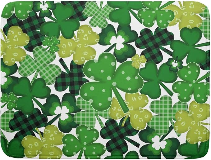 Khope St Patrick's Day Dish Drying Mat by Unknown