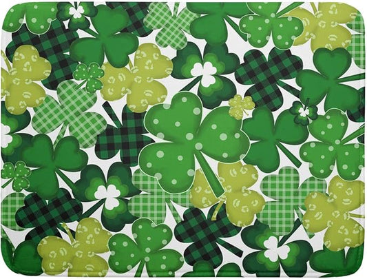 Khope St Patrick's Day Dish Drying Mat by Unknown