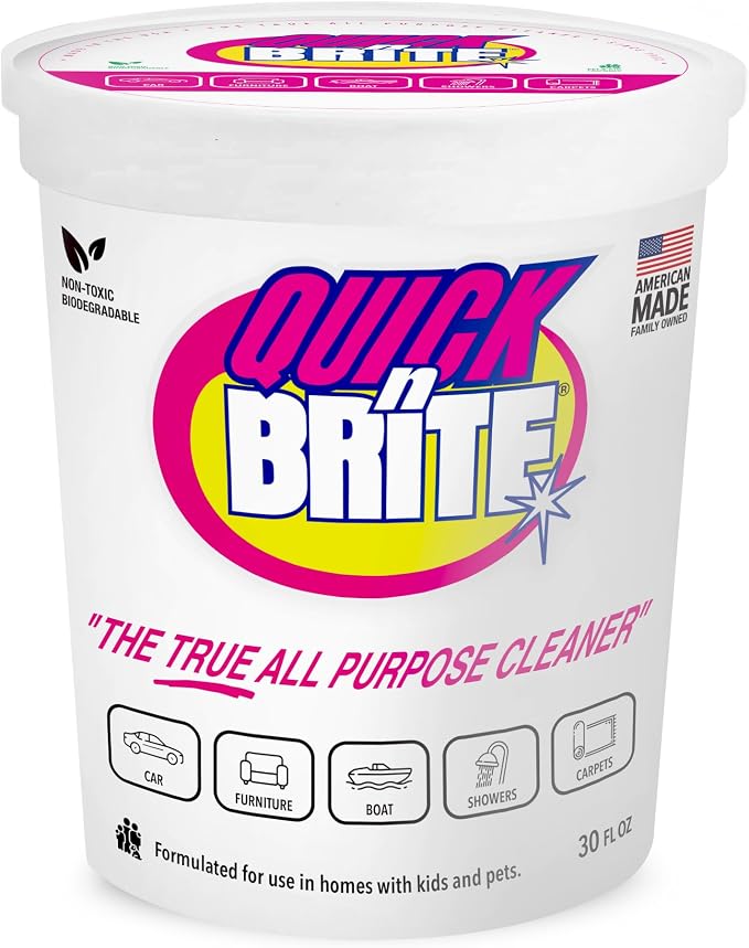 Quick 'n Brite All Purpose Cleaning Paste, True All Purpose Cleaner, by QuickNBrite