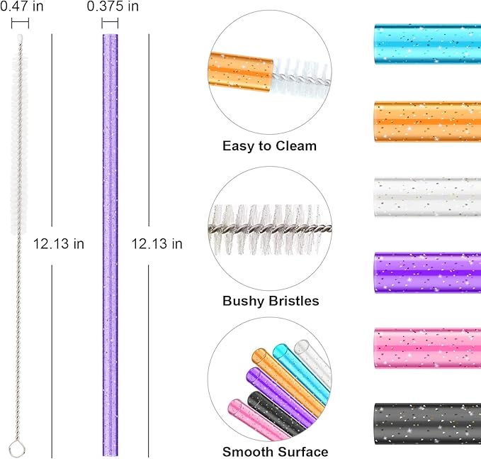Replacement Straws for Stanley|Owala|Simple Modern 40 oz 30 oz 64 oz Tumbler - Image 2