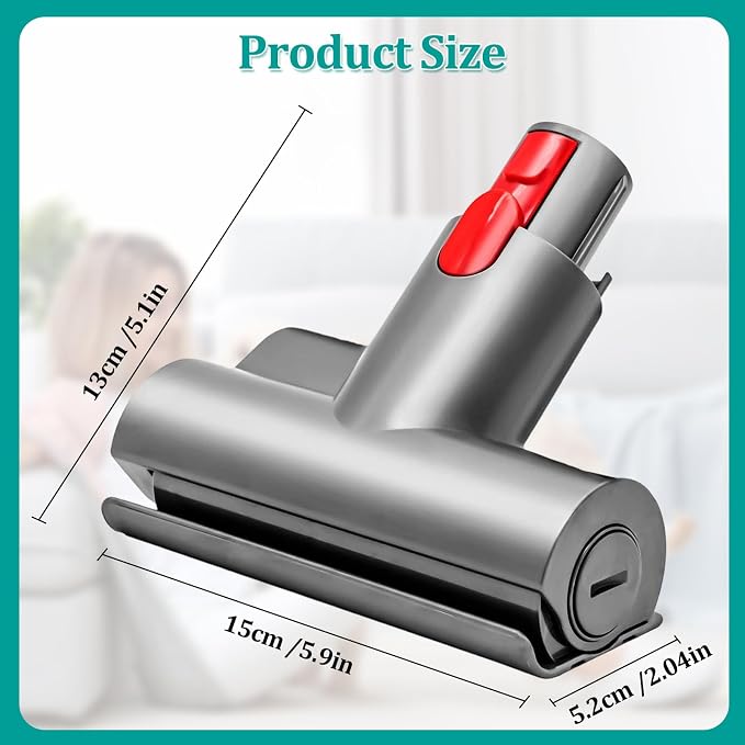 Deep Brush Mini Motorised Tool for V7 V8 V10 V11 V15 Cordless Vacuum Cleaners - Image 7
