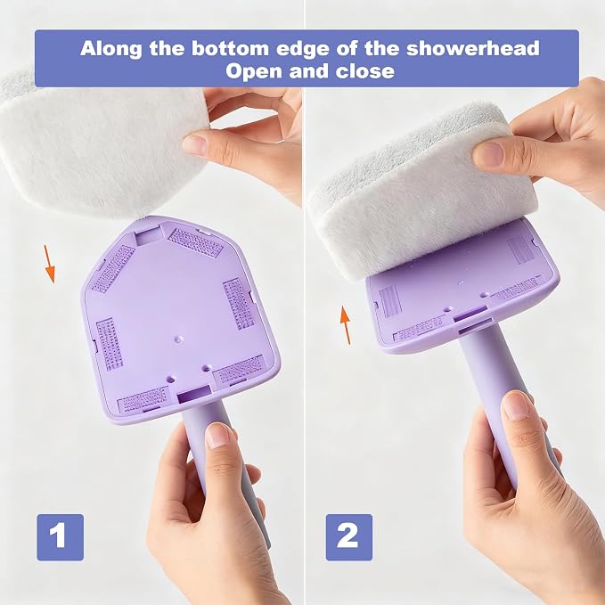 2Pcs Scouring Pads Grey Scrub Pads - Image 4
