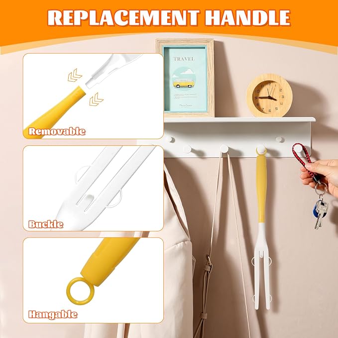 10 Pack Replacement Duster Handles – Compatible - Image 3