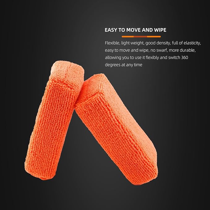 Microfiber Applicator Pad, SPTA Premium Microfiber Sponge and Cleaning Pads - Image 6