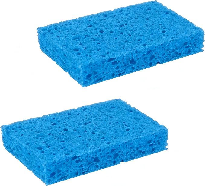 Multi-Use Cellulose Kitchen Sponges Compressed Cellulose Sponges, Non-Scratch by Unknown