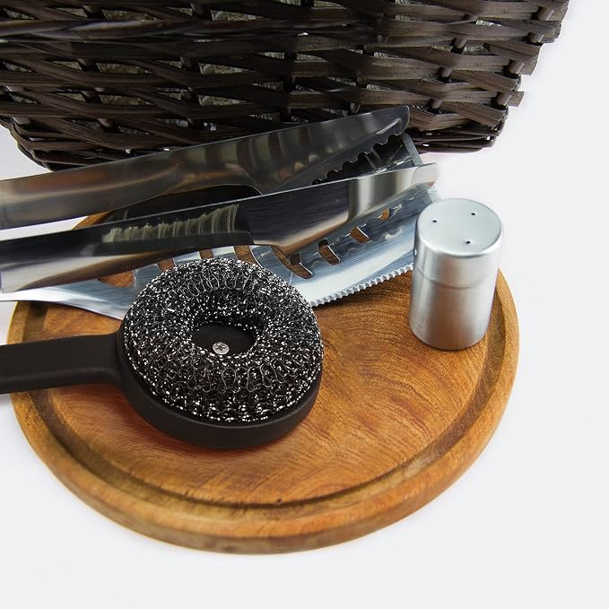 18" Long Handle Grill Brush - Image 4
