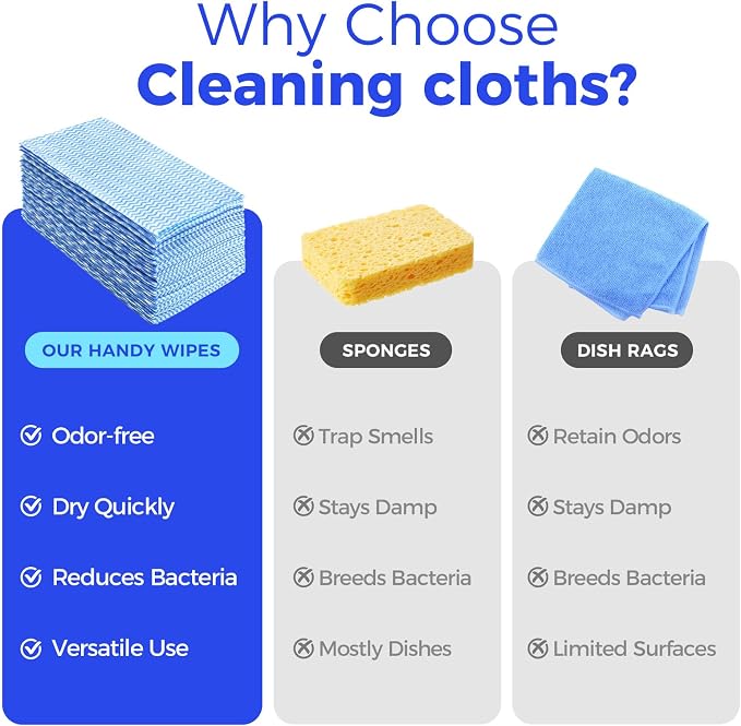Reusable Cleaning Towels Handi Wipes Reusable Cloths Disposabel Dish Cloths - Image 4