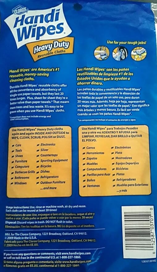 Handi Wipes Heavy Duty 3Ct 6-Pack - Image 7
