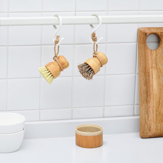 SUBEKYU Bamboo Dish Brush Set - Image 7