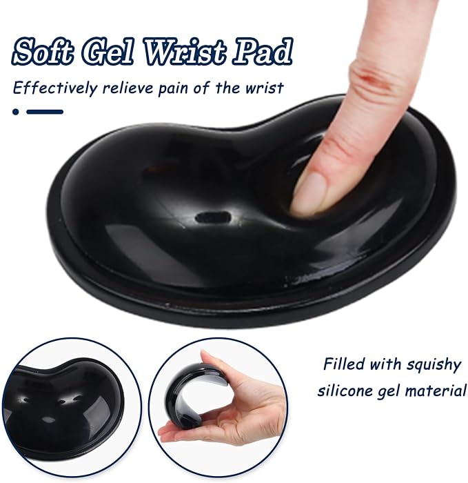 Gel Keyboard & Mouse Wrist Rest Set - Image 2
