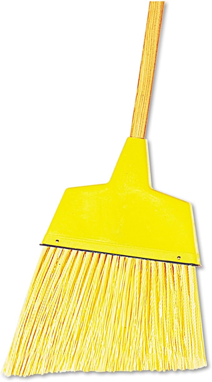 Boardwalk 932AEA Angler Broom Plastic Bristles 42-Inch Wood Handle Yellow by Unknown