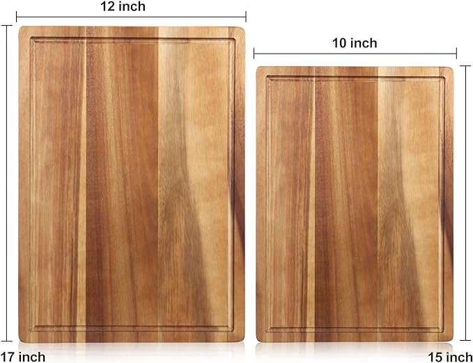 Solid Acacia Wood Cutting Boards - Image 7