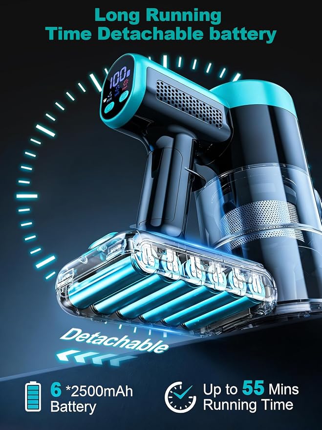 Cordless Vacuum Cleaner, 58Kpa Vacuum Cleaners - Image 5