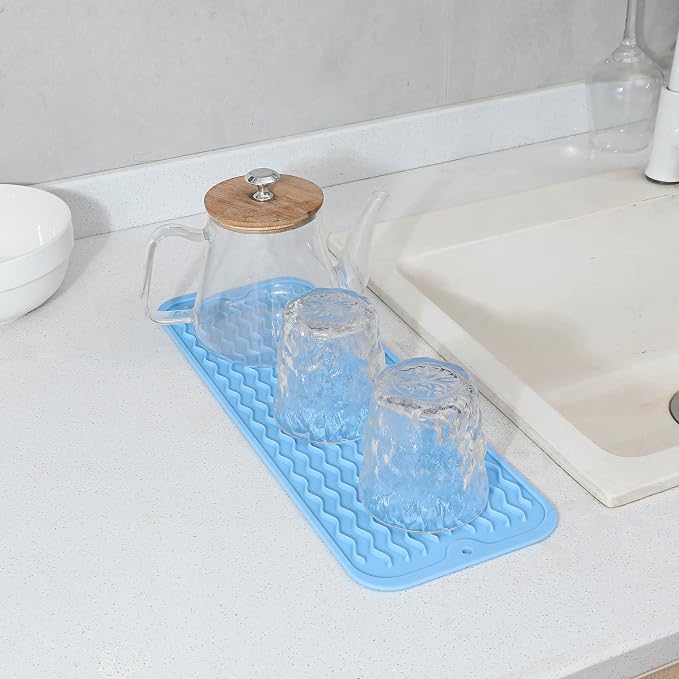 Silicone Dish Drying Mat for Multiple Usage, Easy clean, Eco-friendly, - Image 5