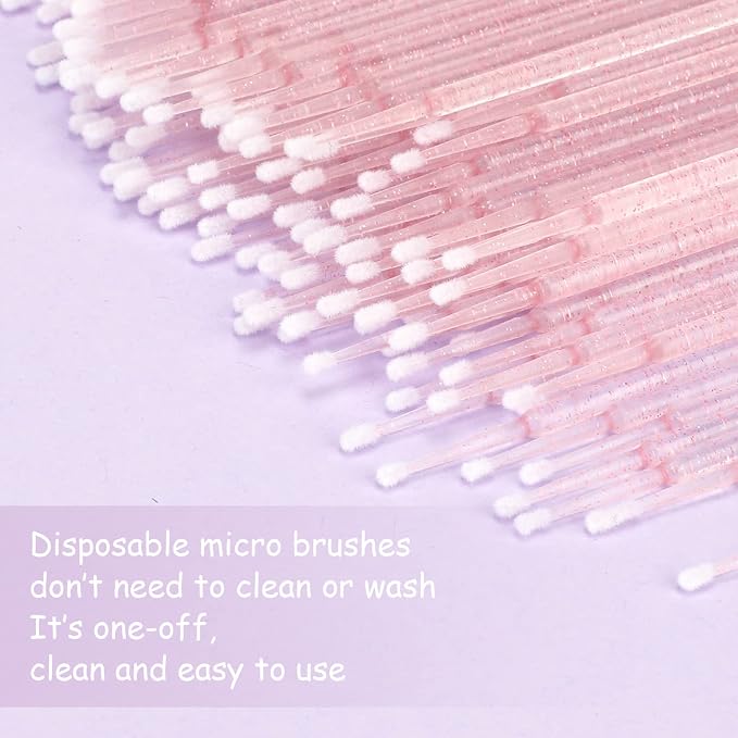 G2PLUS 500PCS Disposable Micro Applicators Brush - Image 6