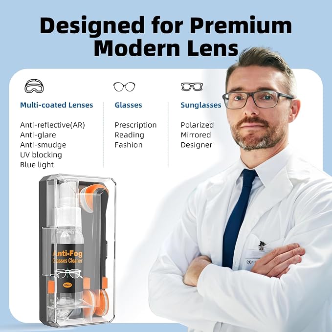 Ordilend Glasses Cleaner Eyeglass Cleaning Kit - Image 7