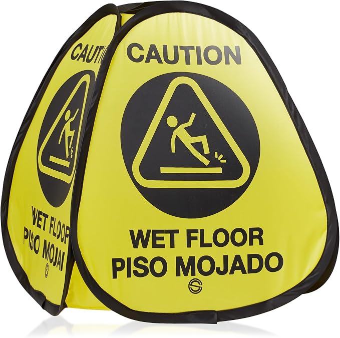 Dryser 3-Pack 16" Pop-up Caution Wet Floor Signs - Image 3