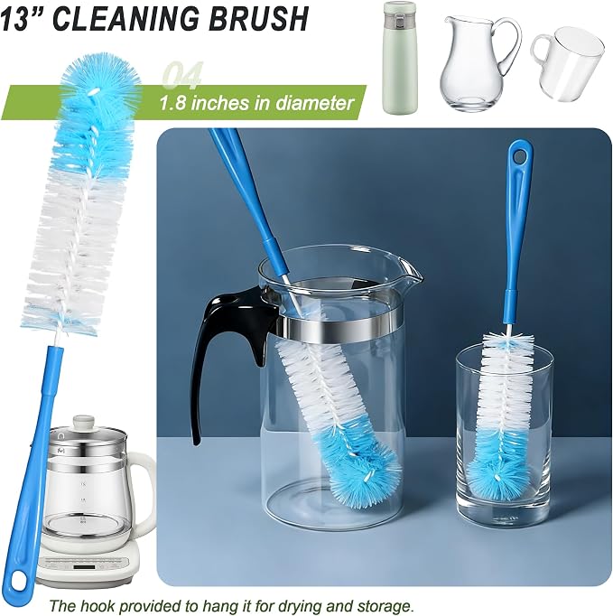9Pcs Bottle Cleaning Brush Set - Image 5