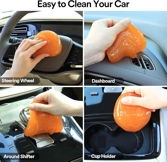 PULIDIKI Car Cleaning Gel Car Putty Car Cleaning Kit Car Interior Cleaner Slime - Image 4