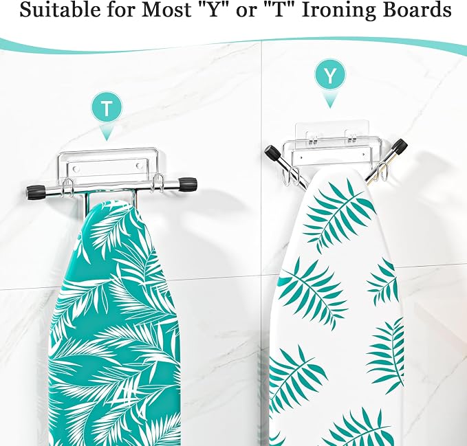 Ironing Board Hanger Wall Mount, Ironing Board Holder - Image 3