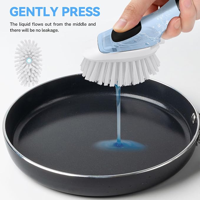 Dish Brush Refills 4 Pack - Image 3