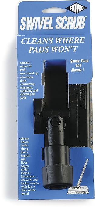 CFS 36530014 Swivel Scrub Plastic Block Heavy-Duty General Use Floor Brush - Image 2