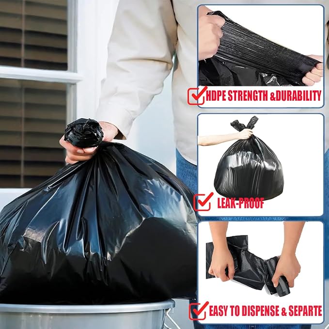 30 Gallon Trash Bags, Industrial, Commercial, Janitorial - Image 5