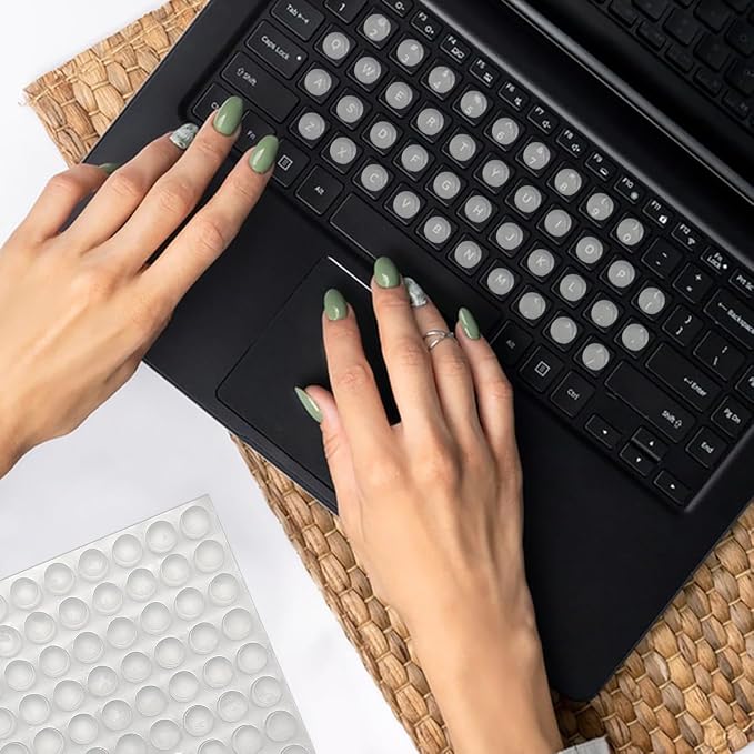 128 PCS Raised Keyboard Stickers - Image 7