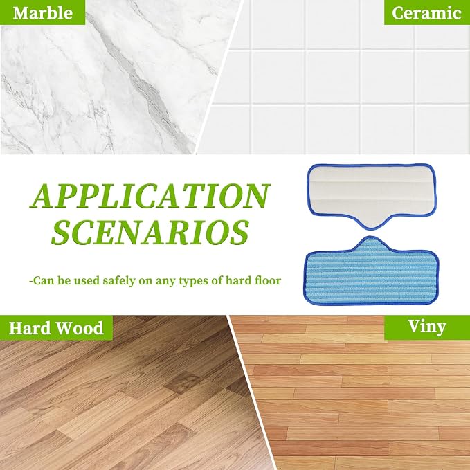 Reusable Microfiber Steam Mop Pad fit - Image 7