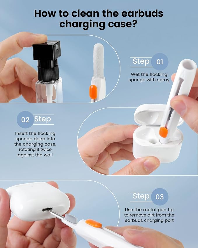 20-in-1 for AirPod Cleaner Kit Pro 4 3 2 1 - Image 4