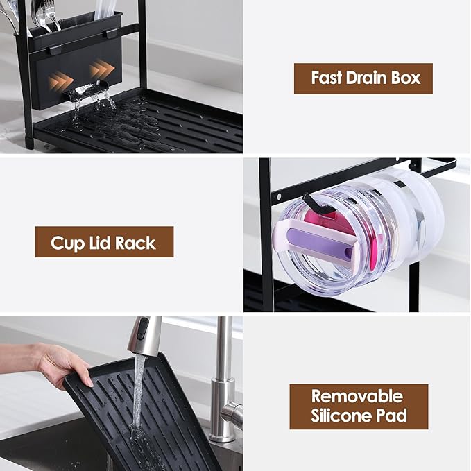 Housolution Water Bottle Organizer Drying Rack - Image 5
