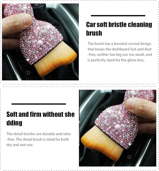 zipelo Auto Interior Dust Brush, Car Detailing Cleaning Brush - Image 4