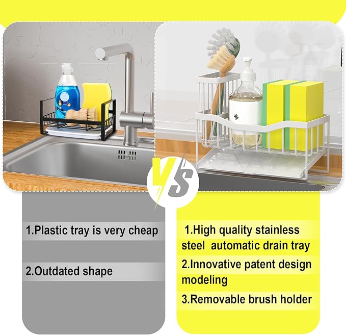 Maifan Sink Caddy Sponge Holder - Image 4