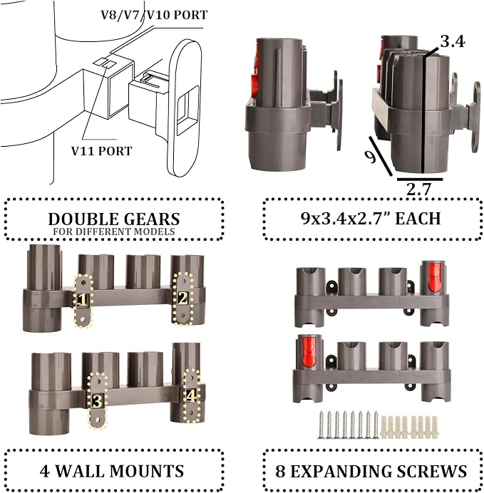 Attachments Mount Holders Compatible - Image 4