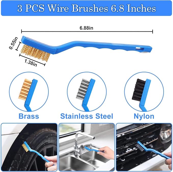 30Pcs Car Detailing Brush Set, Car Detailing Kit, Car Cleaning Kit, Car - Image 3