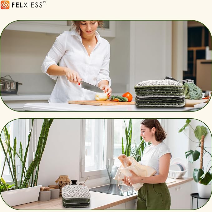 2026 New Double Side Non Scratch Wire Dishcloths, Reusable Metal Dish Cloth - Image 9