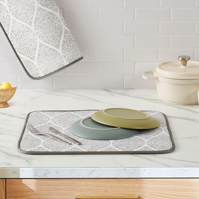 FRESHMINT Printed Dish Drying Mats - Image 2