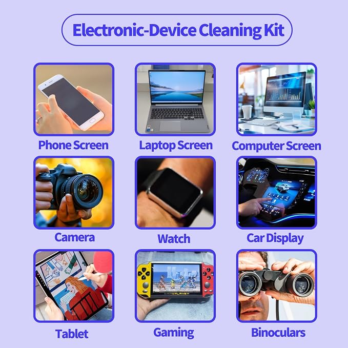 2 Pcs Car Screen Cleaner Accessories, Hatstart Electronic Touch Screens - Image 5