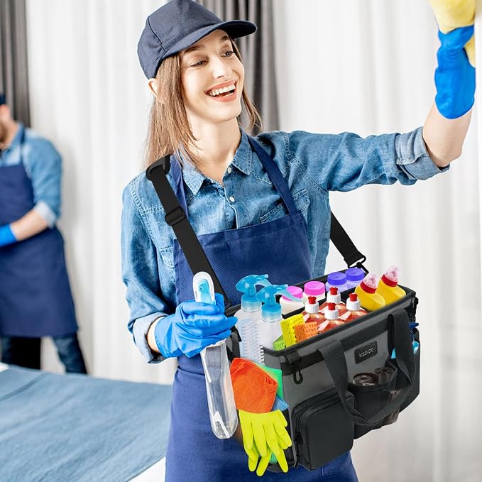 Wearable Cleaning Caddy Bag, Cleaning Supply Tote - Image 7