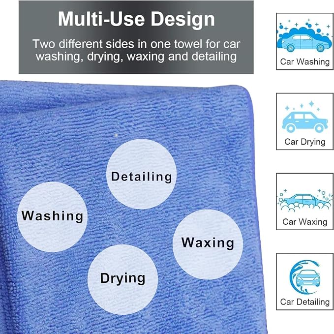 Single Microfiber Cleaning Cloth 40x40 cm - Image 4