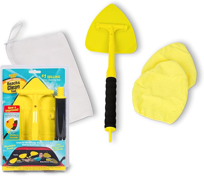 Invisible Glass 95160 Reach & Clean Windshield Cleaning Tool and Car Window by InvisibleGlass