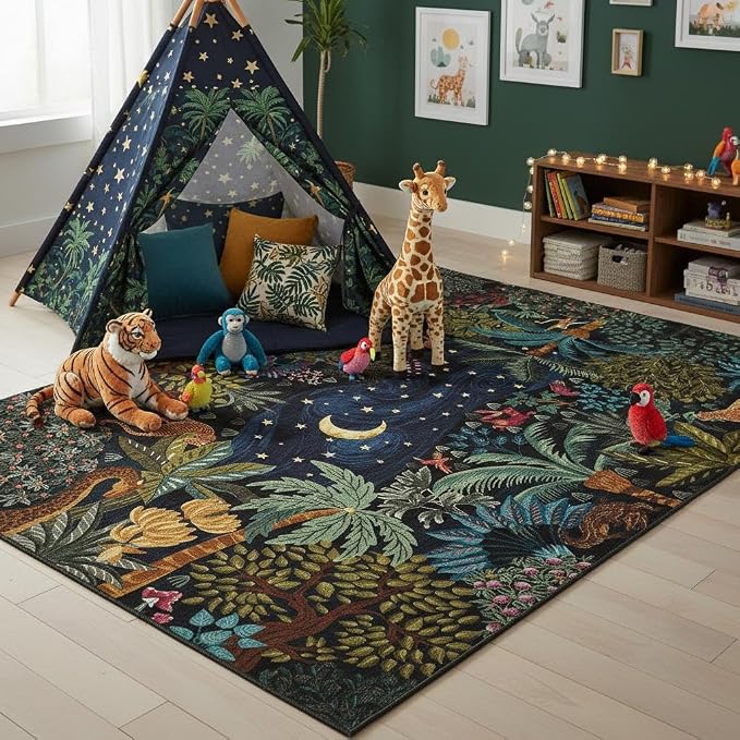 GarveeHome 4x6 Washable Area Rug by GarveeHome
